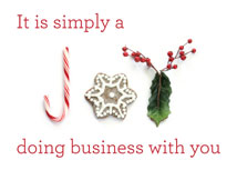 Simply a Joy Business Thank You Holiday Cards