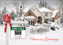 New Joy Real Estate Holiday Logo Cards